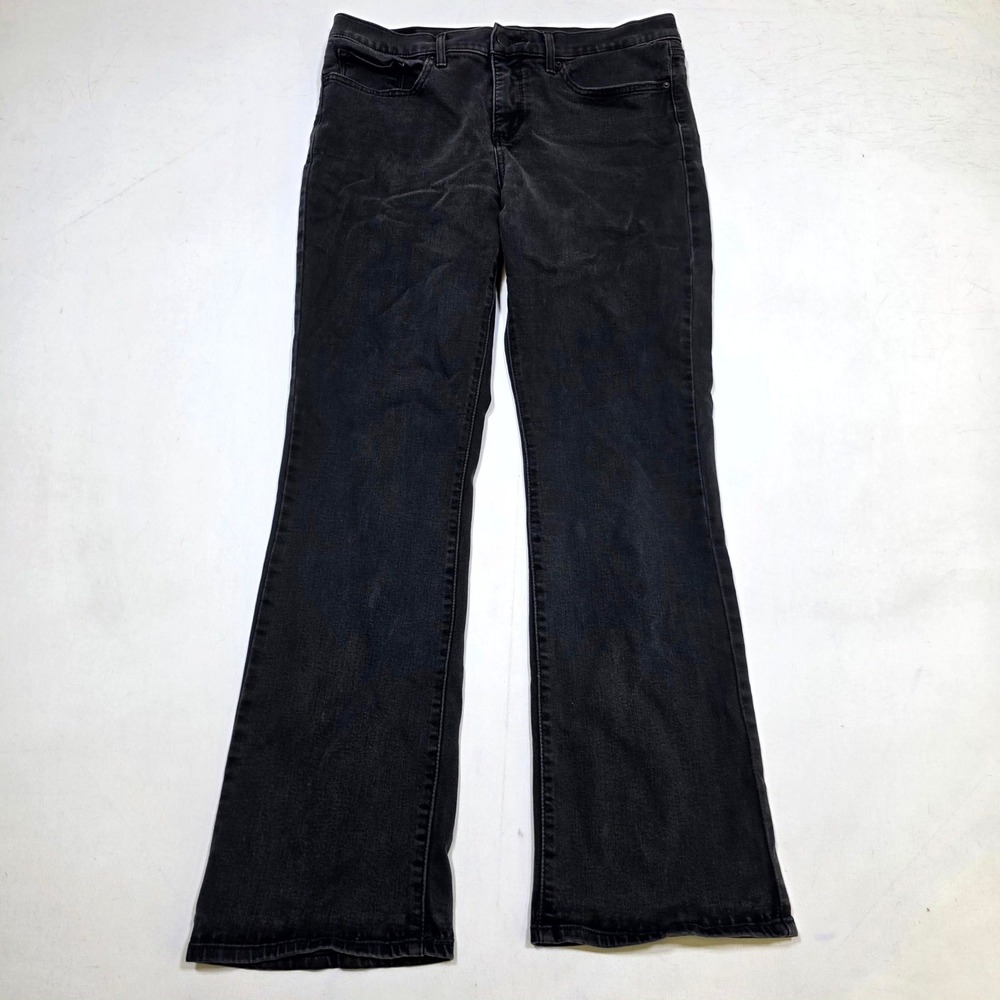 Levi's 315 Shaping Bootcut Jeans Womens 31 Black Denim Stretch Pants 19632-0000